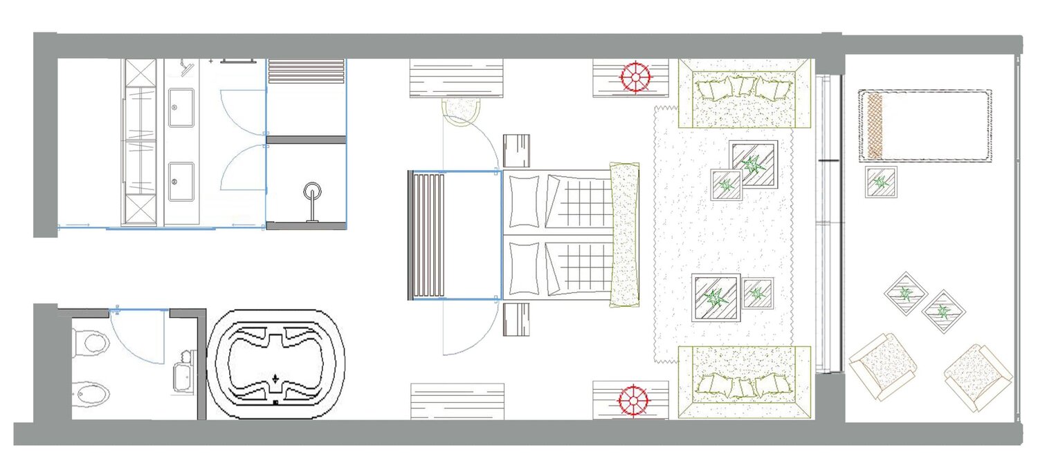 Layout-Premium Swiss Pine Suite-Sportresidenz Zillertal