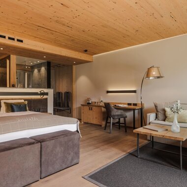 Doppelzimmer Deluxe-Bett-12-Sportresidenz Zillertal