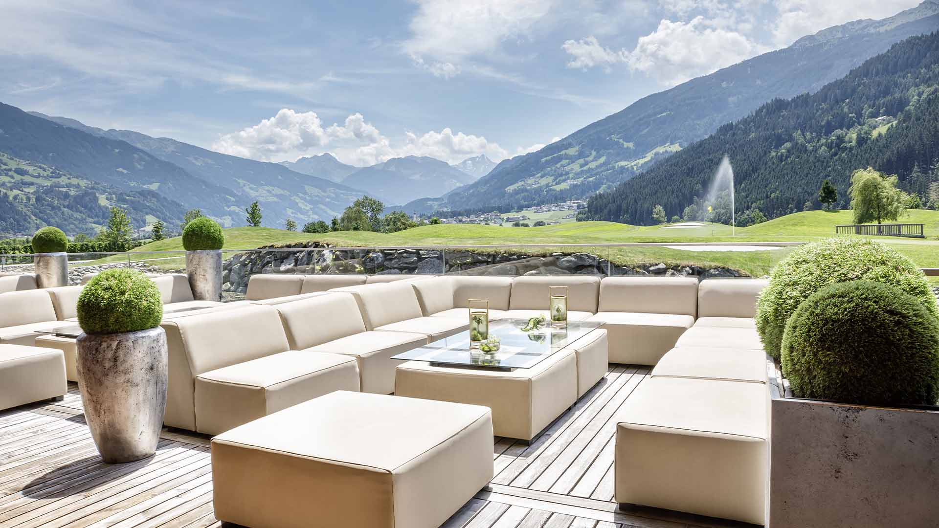 Terrasse-Lounge-Sportresidenz Zillertal